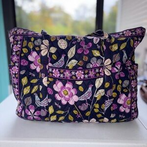 Vera Bradley Floral Quilted Tote Bag